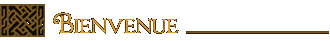 Bienvenue Bienvenue